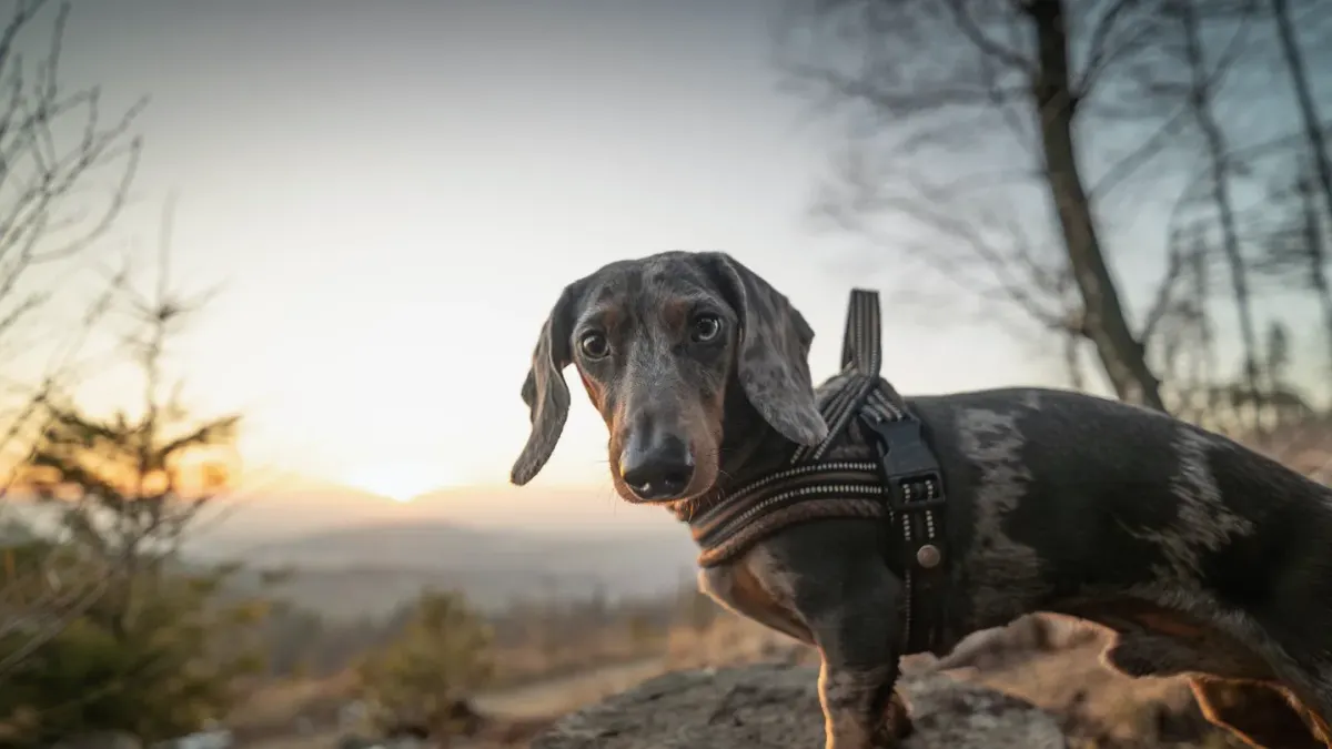 Dog looking ahead outdoors